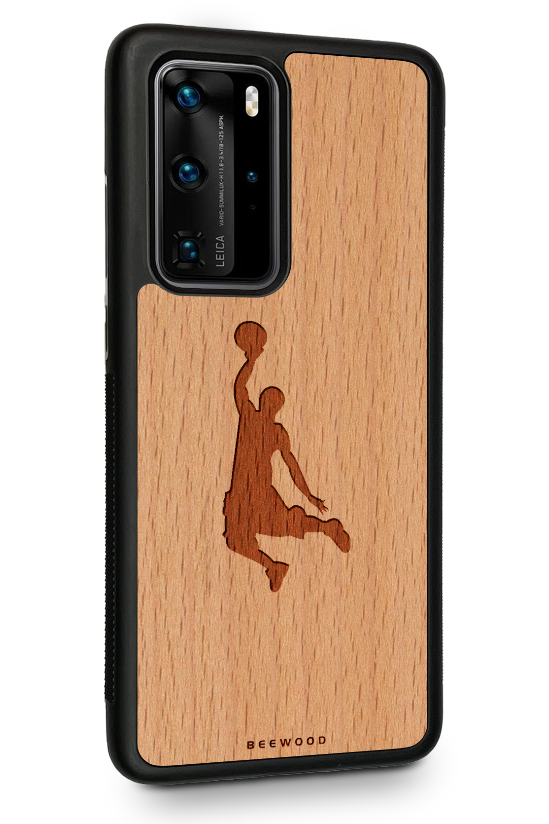 Drevený kryt Huawei - BeeWood BASKETBALL