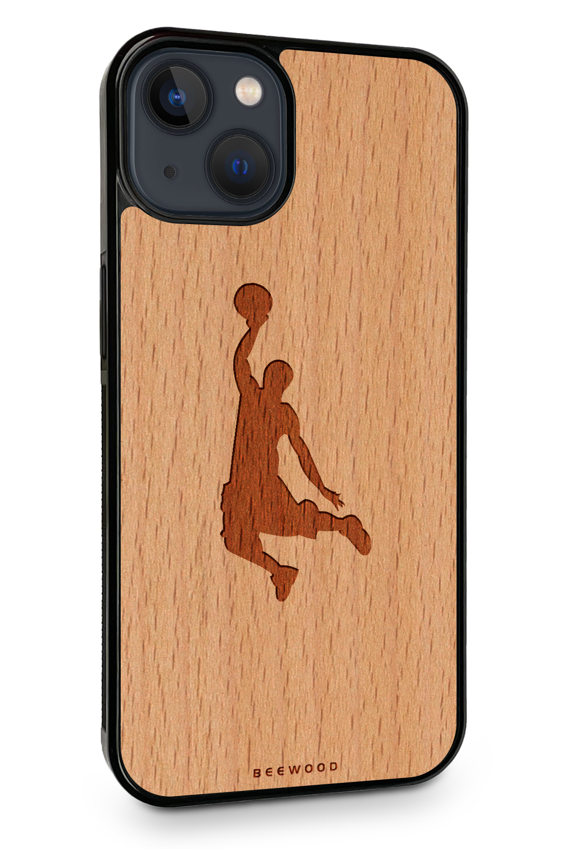 Drevený kryt iPhone - BeeWood BASKETBALL