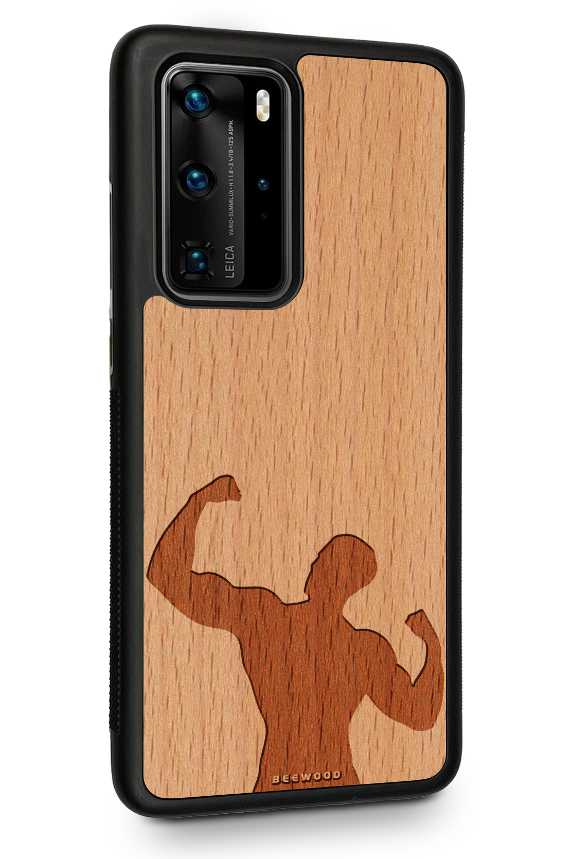 Drevený kryt Huawei - BeeWood FITNESS