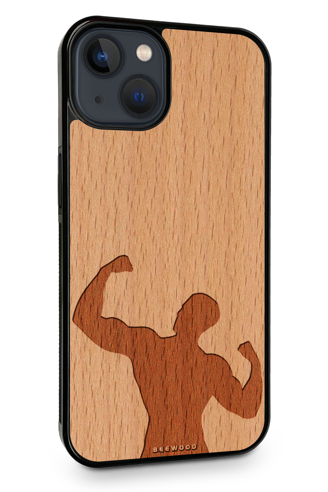 Drevený kryt iPhone - BeeWood FITNESS