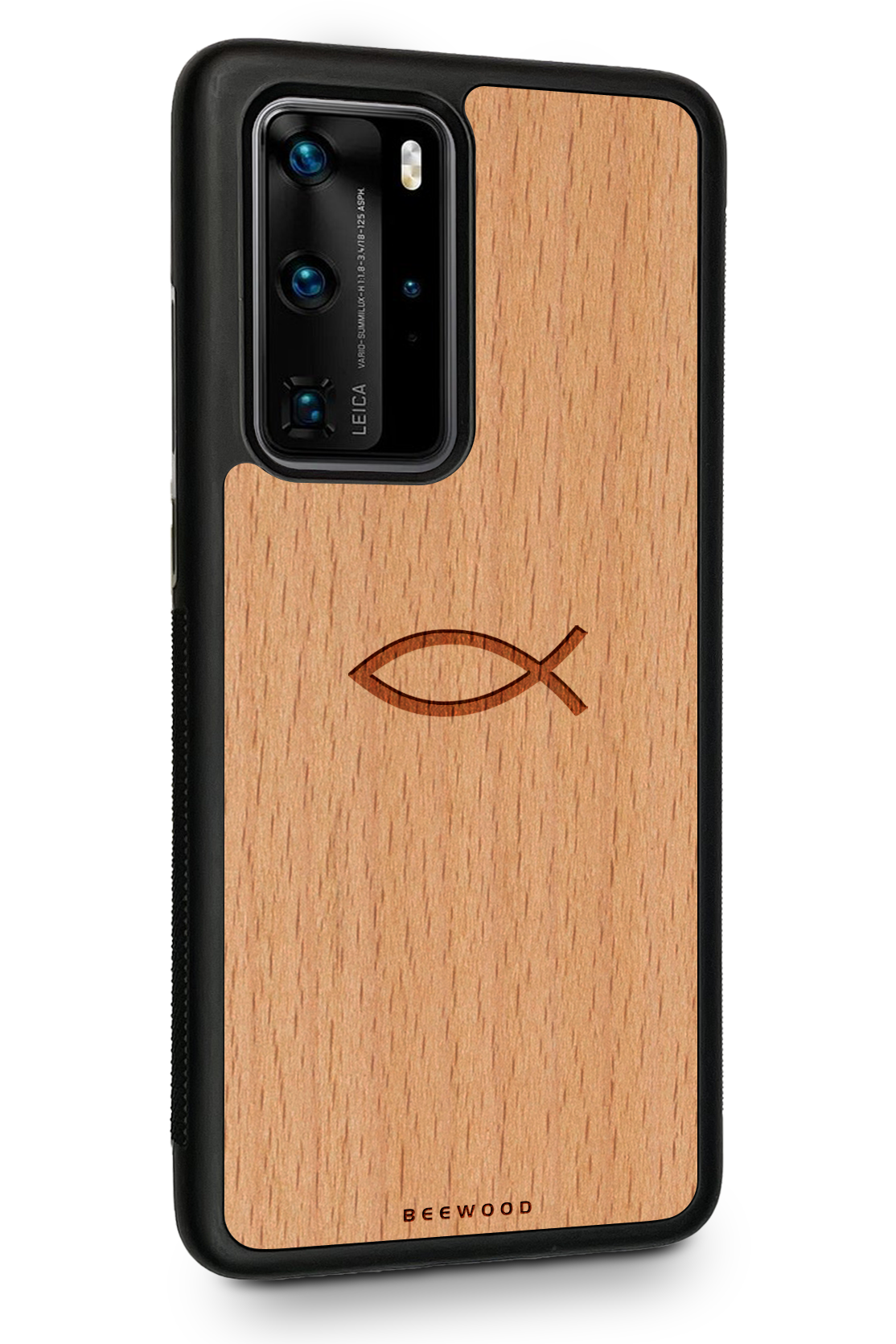 Drevený kryt Huawei - BeeWood ICHTHYS