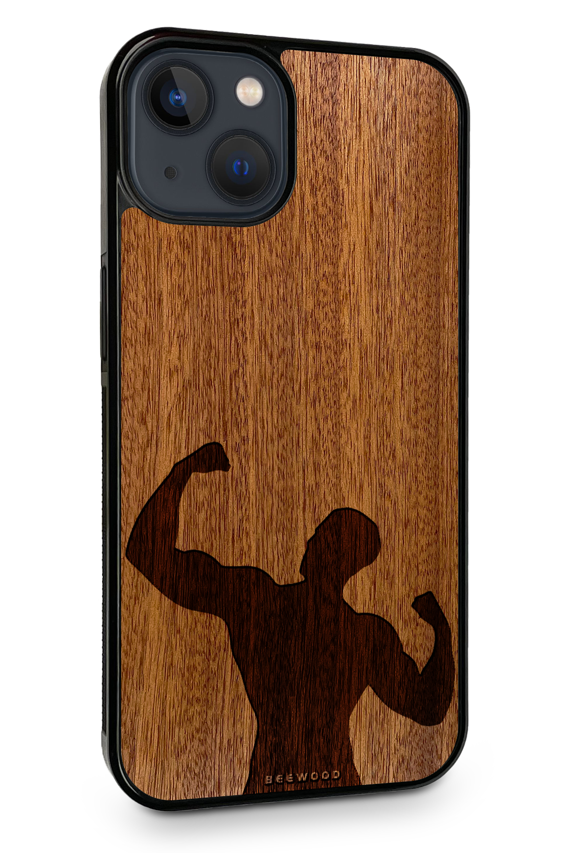 Drevený kryt iPhone - BeeWood FITNESS