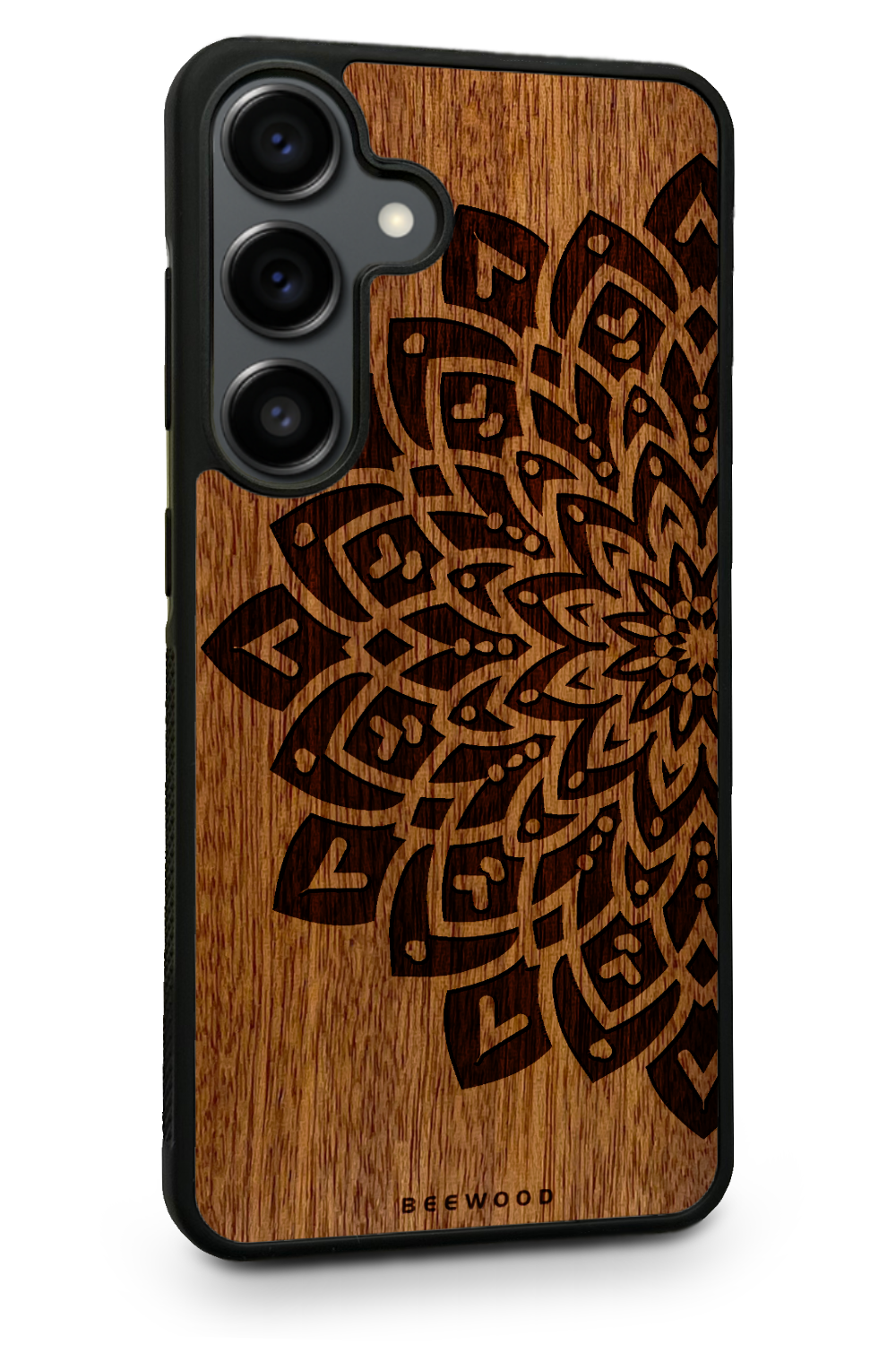 Drevený kryt Samsung - BeeWood MANDALA
