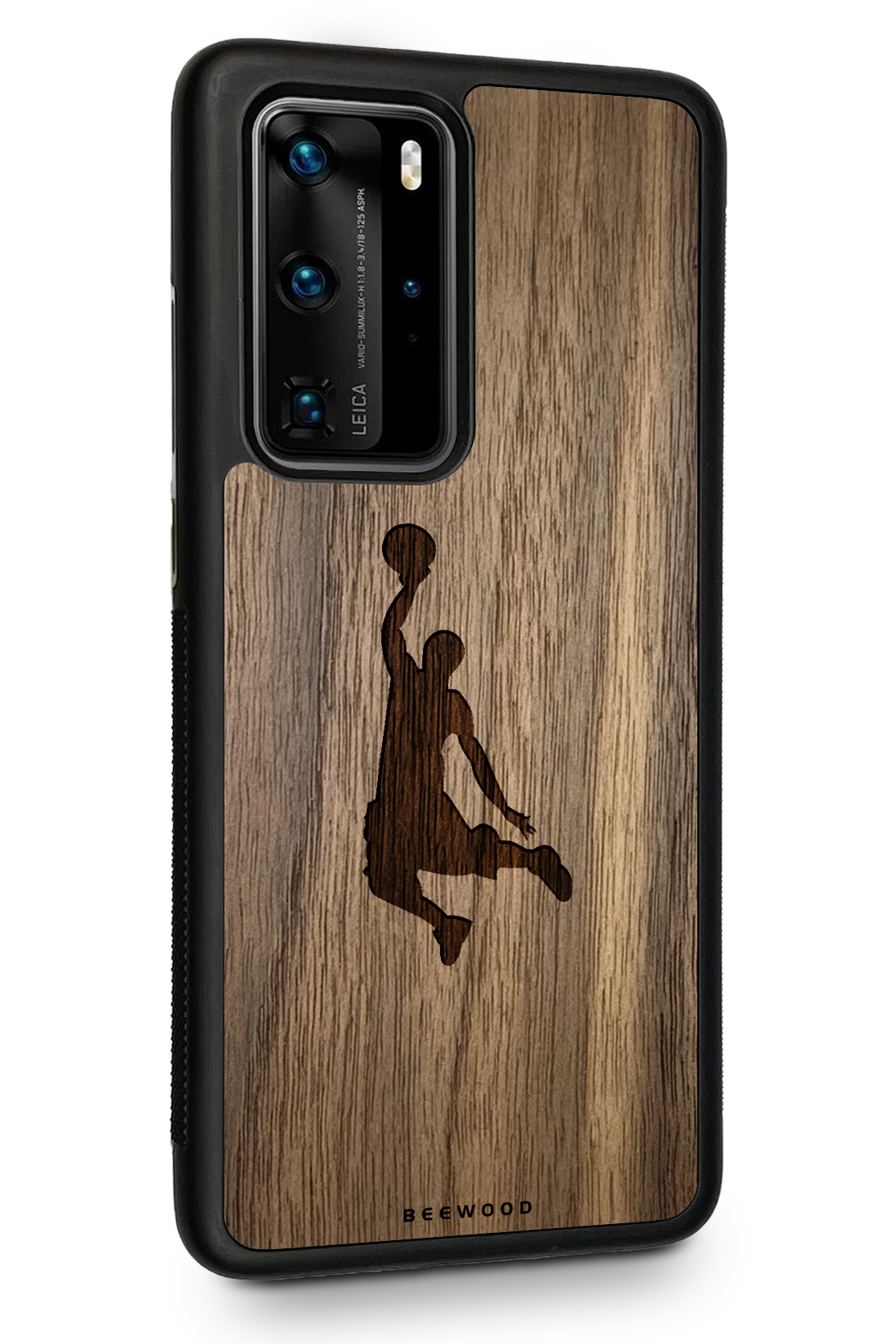 Drevený kryt Huawei - BeeWood BASKETBALL