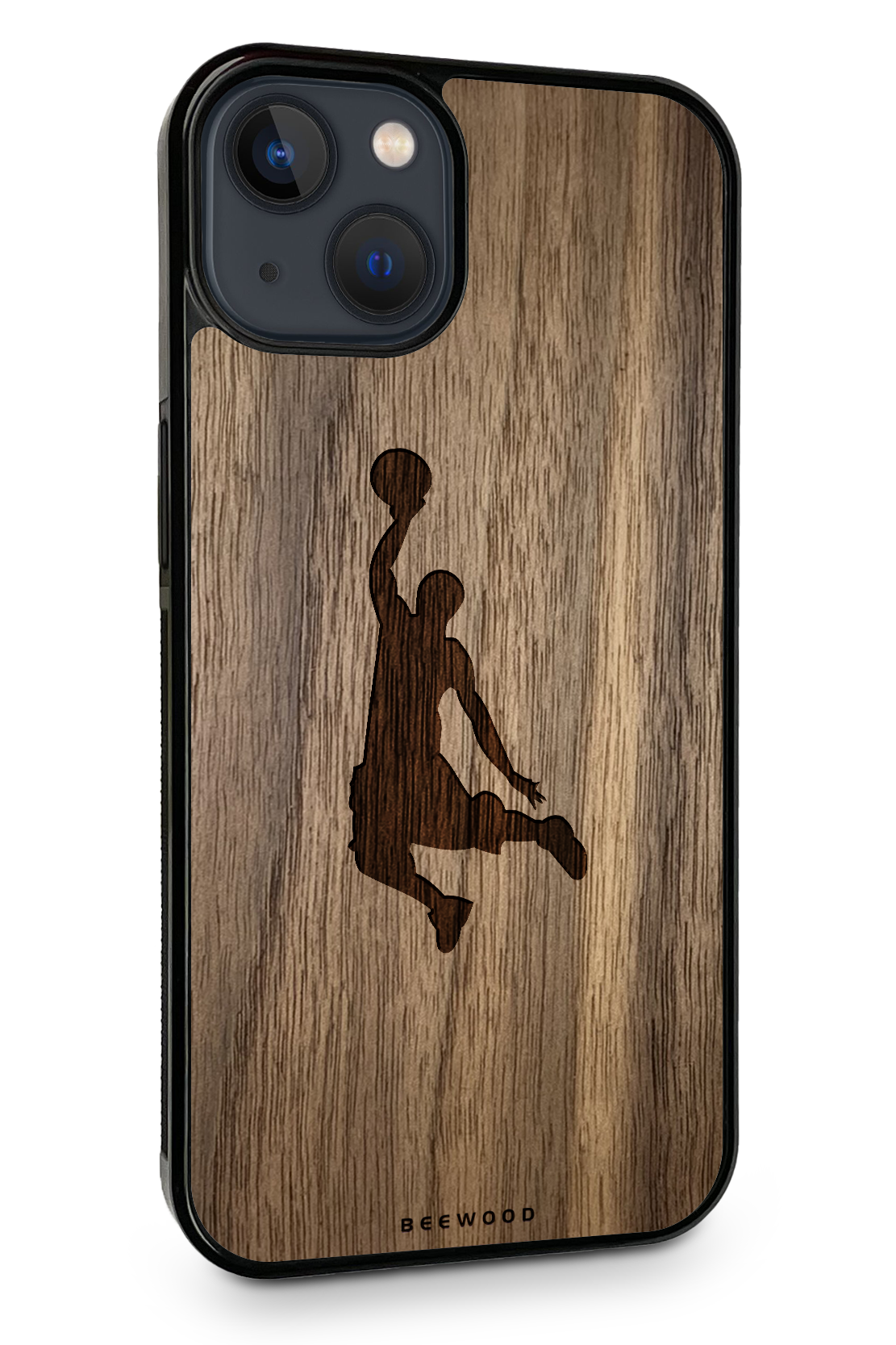 Drevený kryt iPhone - BeeWood BASKETBALL