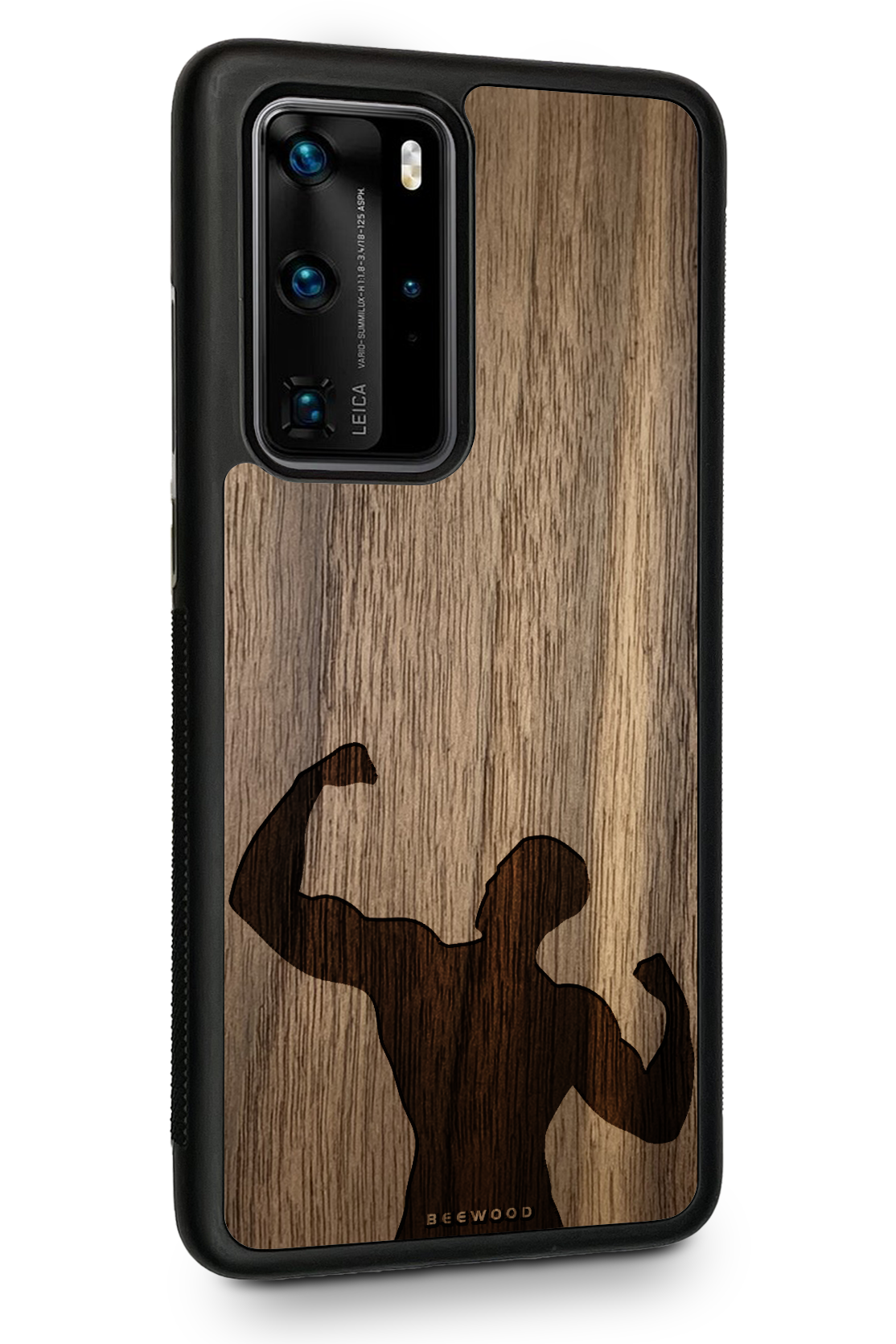 Drevený kryt Huawei - BeeWood FITNESS