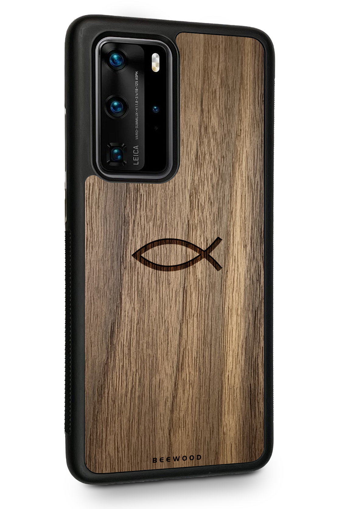 Drevený kryt Huawei - BeeWood ICHTHYS
