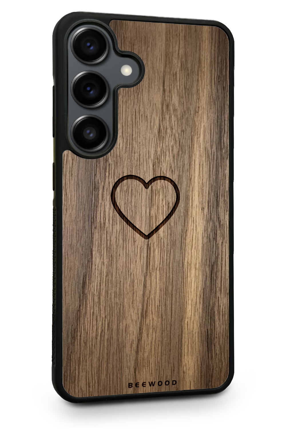 Drevený kryt Samsung - BeeWood SRDCE