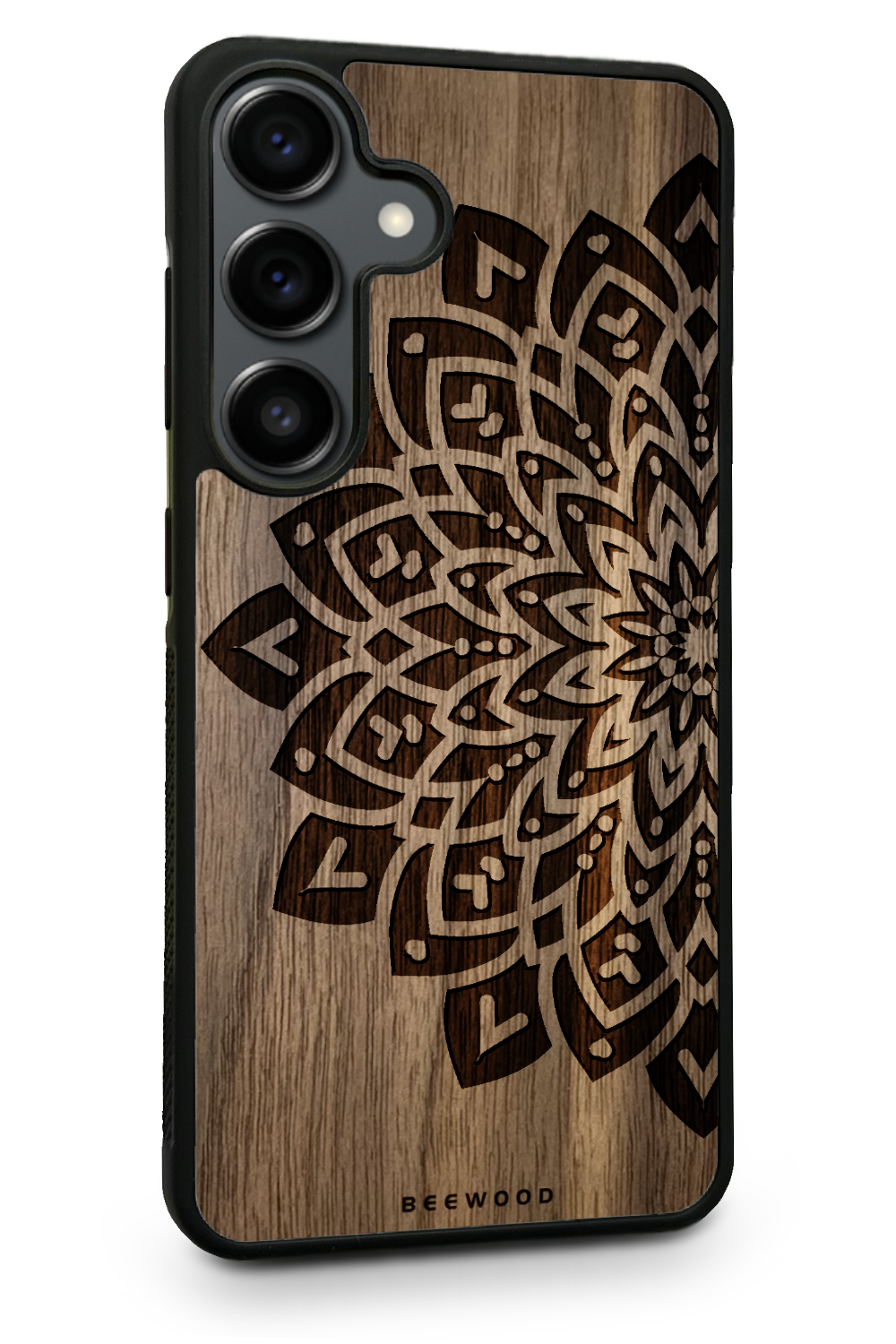 Drevený kryt Samsung - BeeWood MANDALA