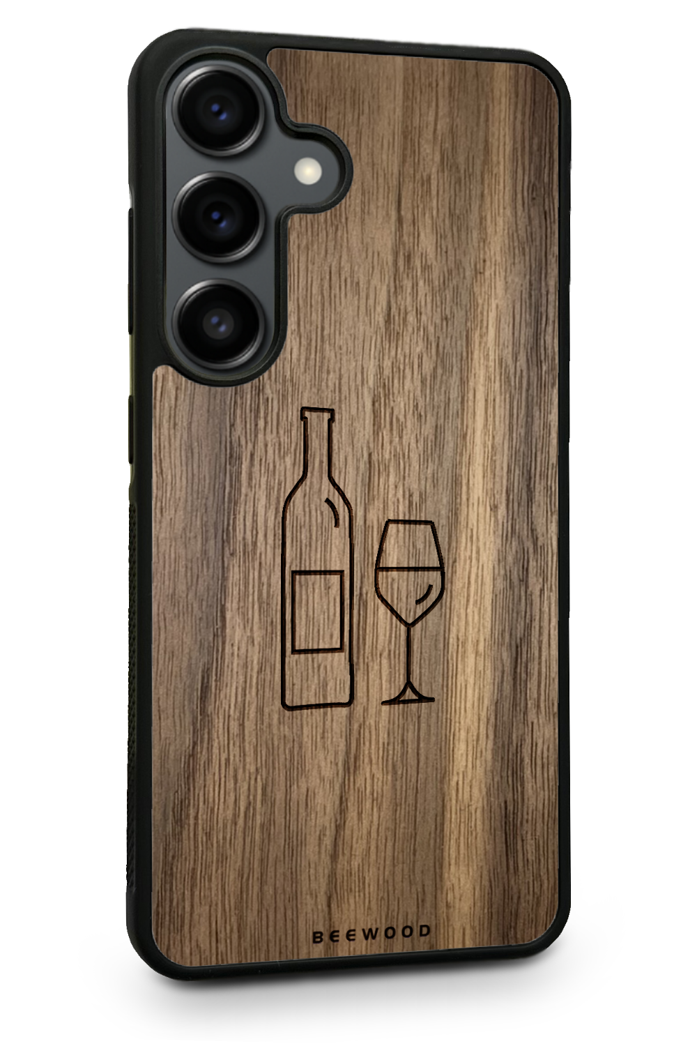 Drevený kryt Samsung - BeeWood VÍNO