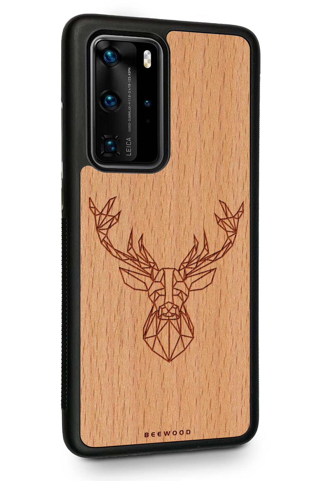 Drevený kryt Huawei - BeeWood JELEŇ