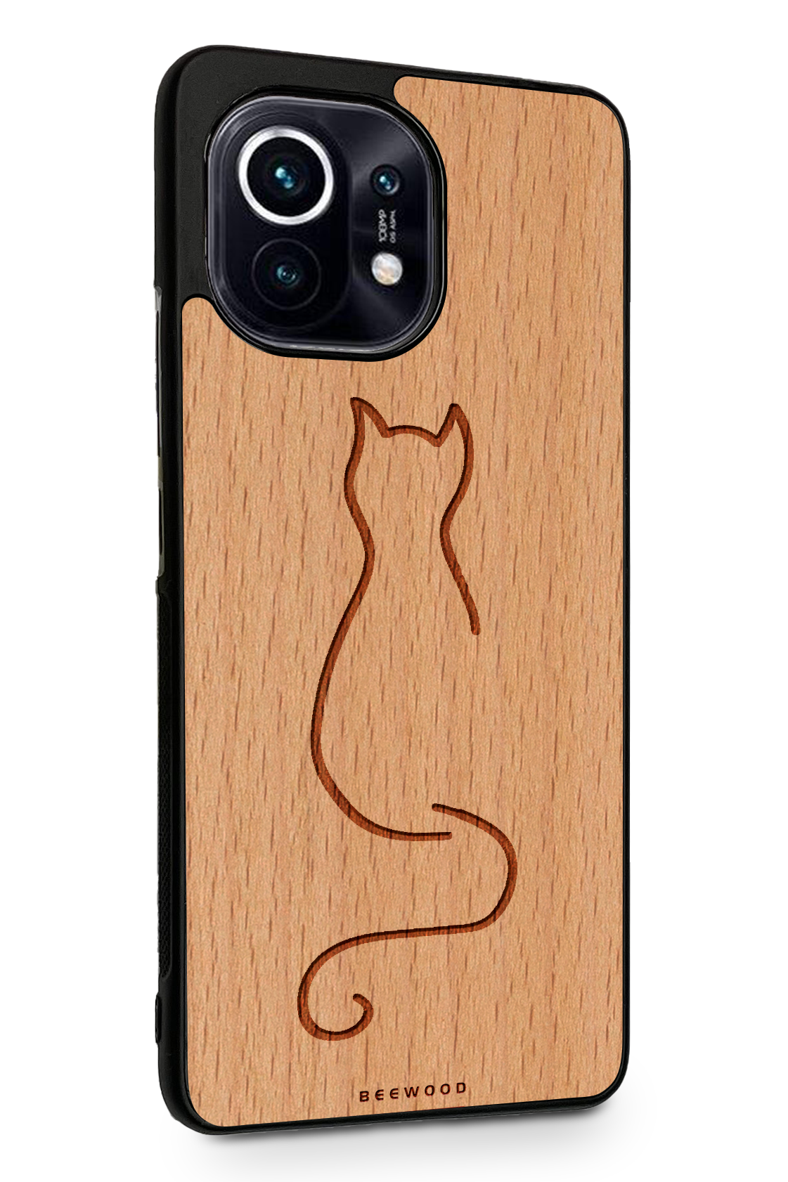 Drevený kryt Xiaomi - BeeWood MAČKA