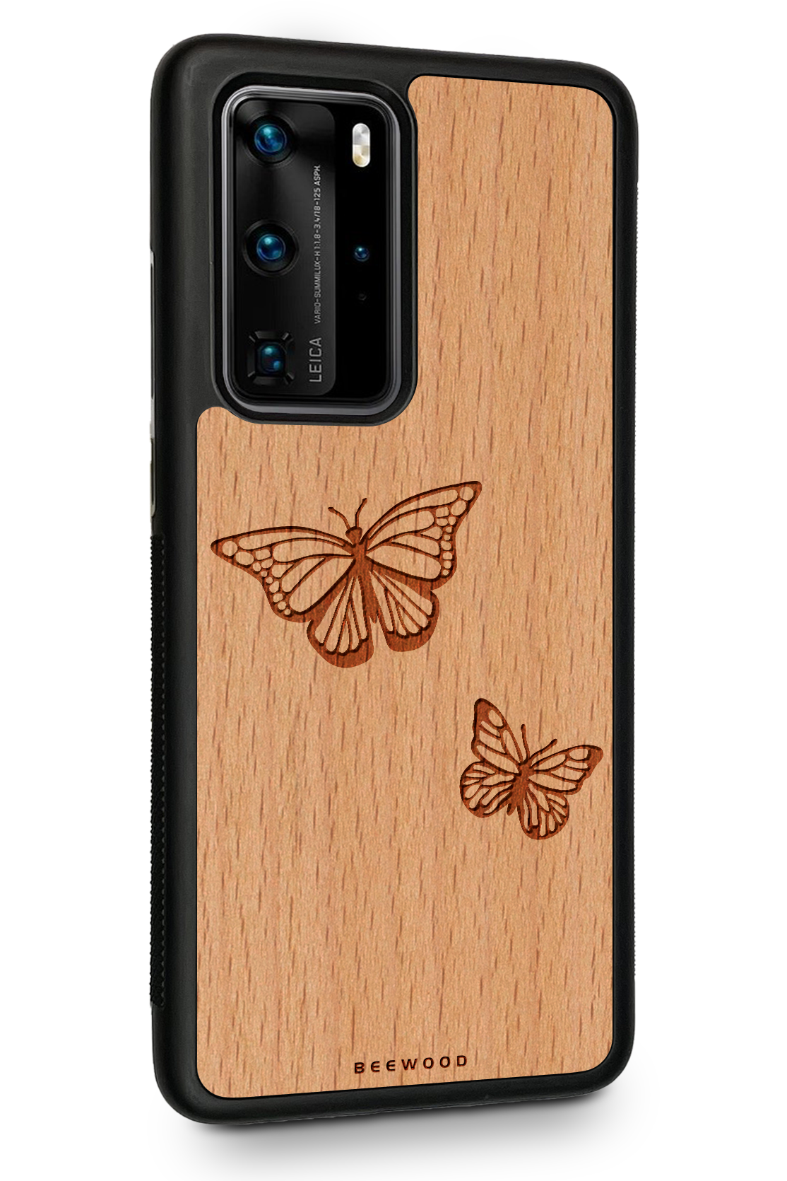 Drevený kryt Huawei - BeeWood MOTÝLE