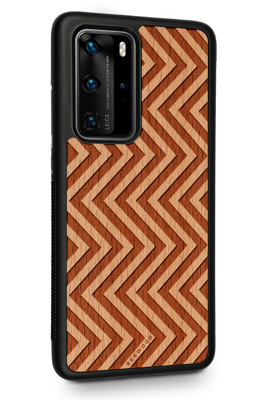 Drevený kryt Huawei - BeeWood STRIPES