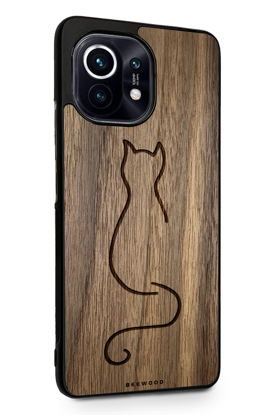 Drevený kryt Xiaomi - BeeWood MAČKA