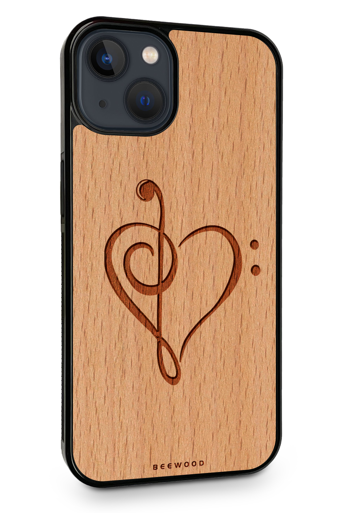 Drevený kryt iPhone - BeeWood HUSĽOVÝ KĽÚČ