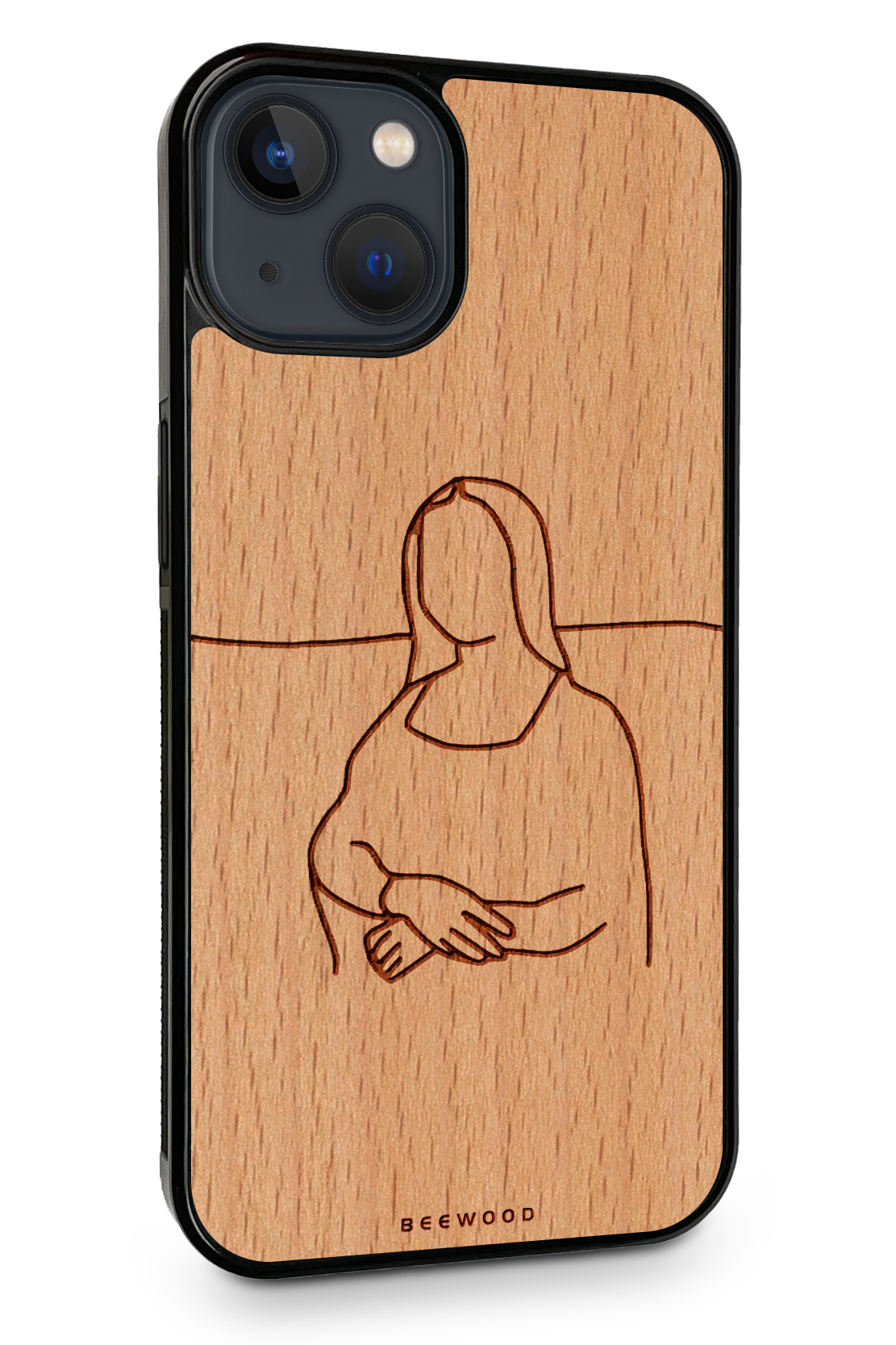Drevený kryt iPhone - BeeWood LISA