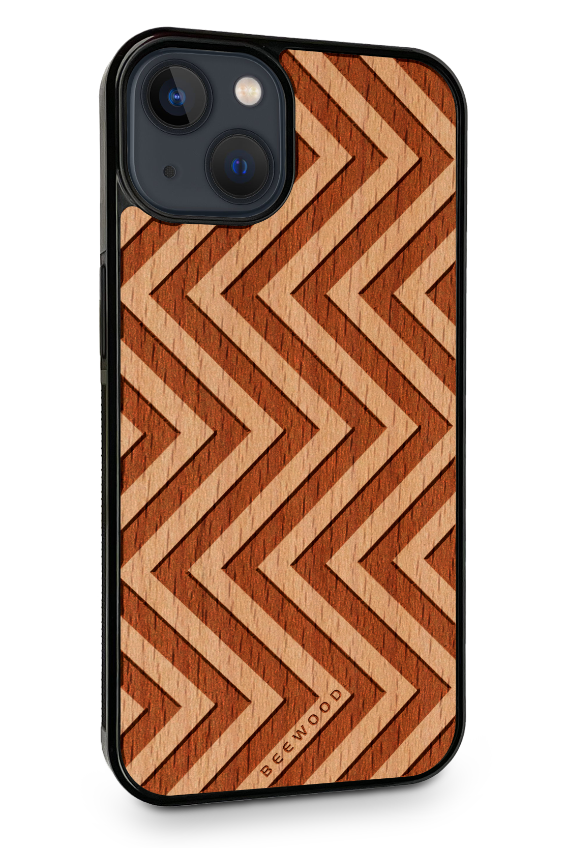 Drevený kryt iPhone - BeeWood STRIPES