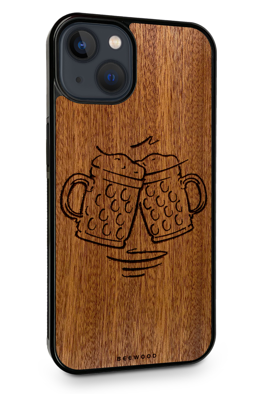 Drevený kryt iPhone - BeeWood PIVO