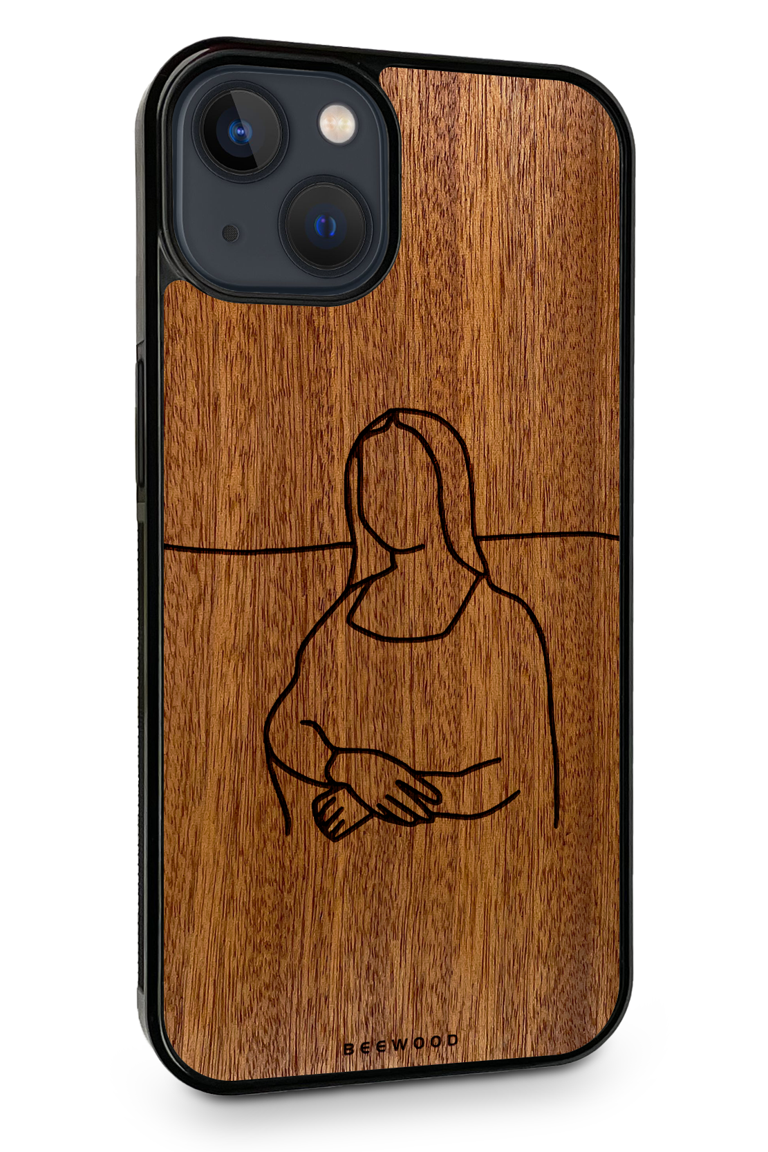 Drevený kryt iPhone - BeeWood LISA