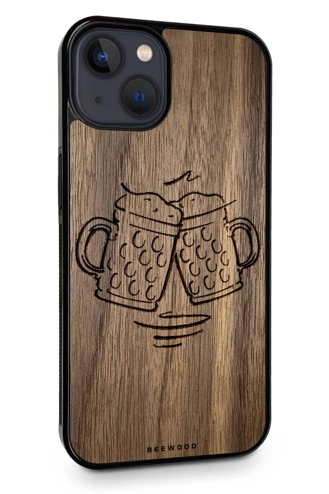 Drevený kryt iPhone - BeeWood PIVO