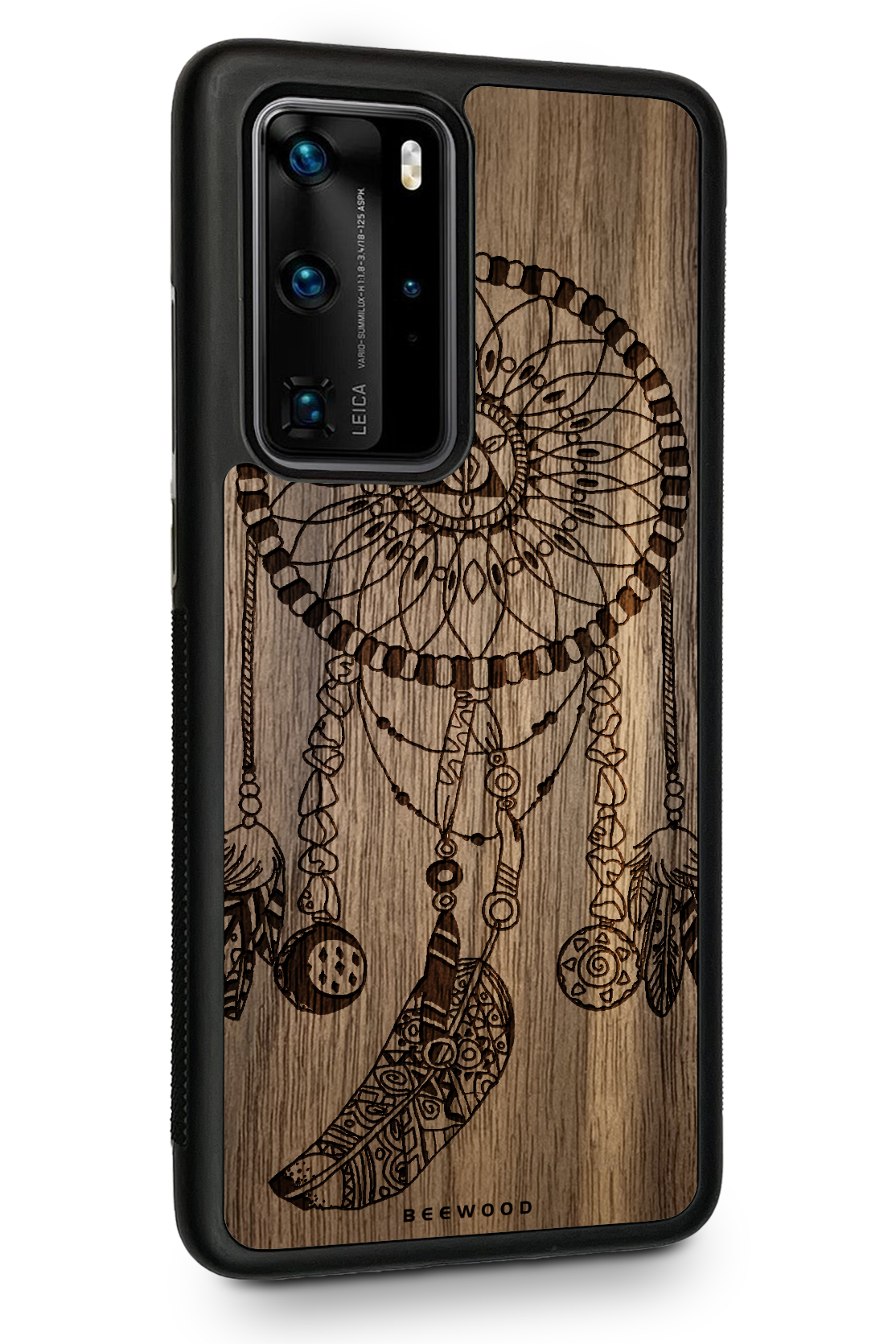 Drevený kryt Huawei - BeeWood LAPAČ SNOV