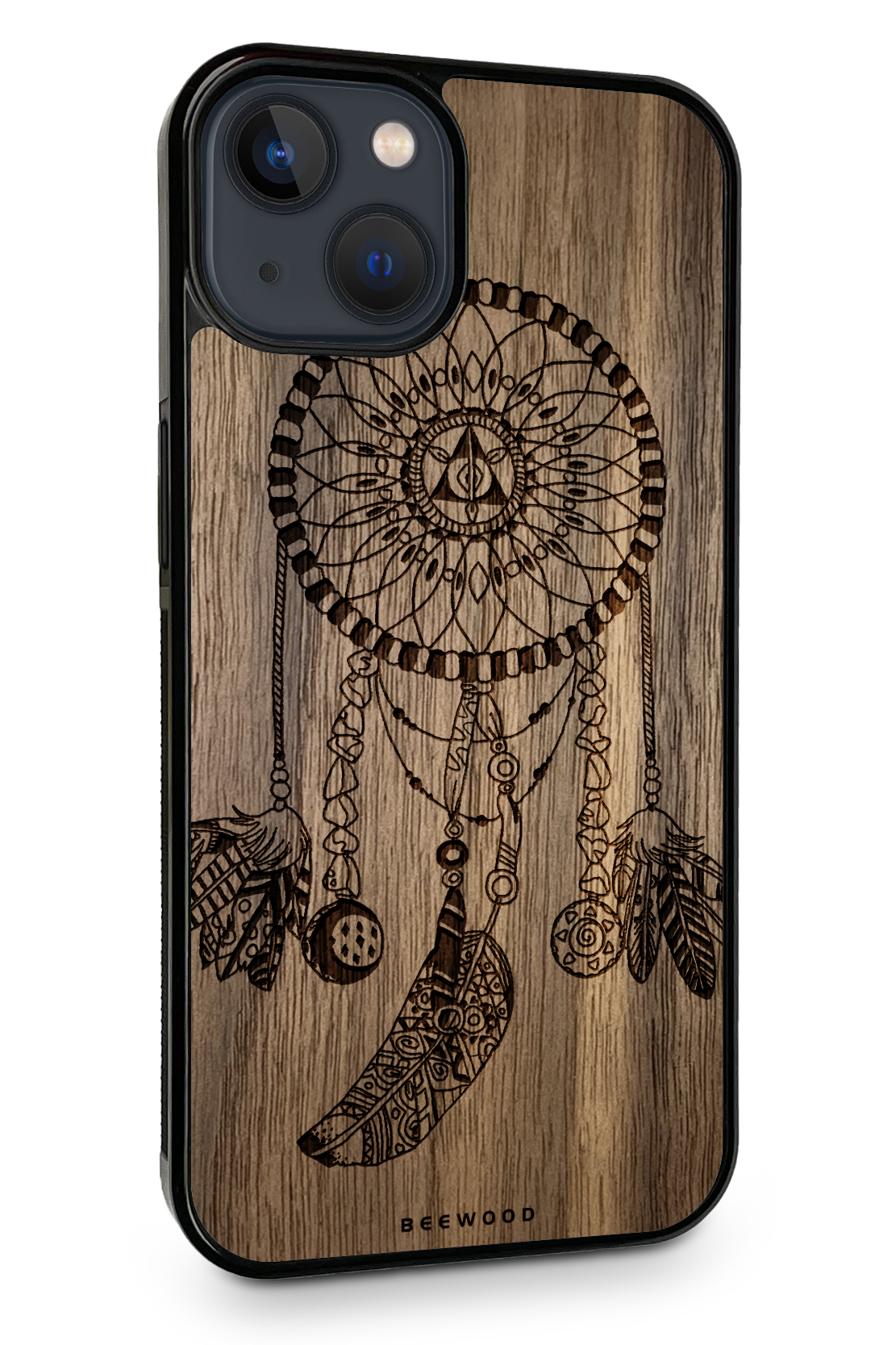 Drevený kryt iPhone - BeeWood LAPAČ SNOV