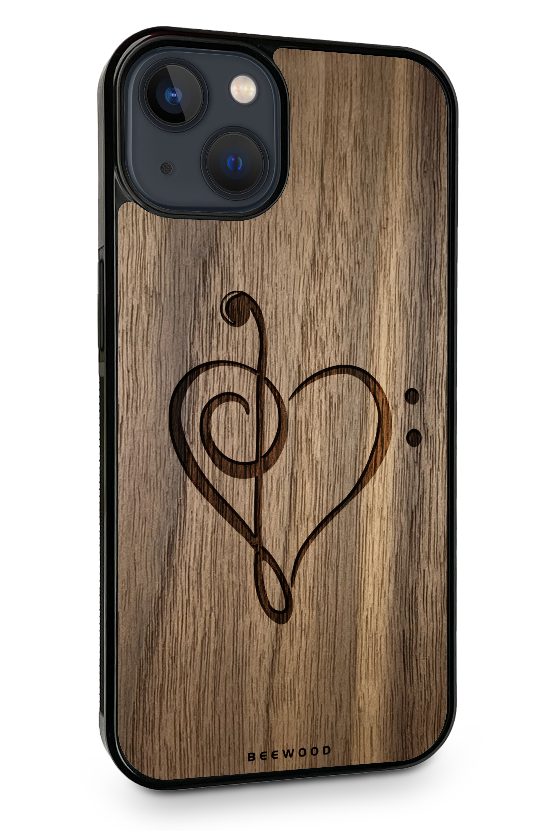 Drevený kryt iPhone - BeeWood HUSĽOVÝ KĽÚČ