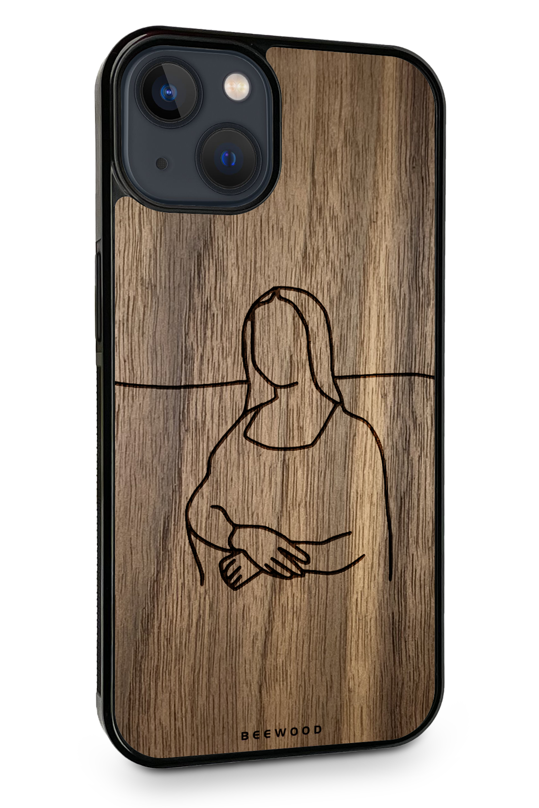 Drevený kryt iPhone - BeeWood LISA