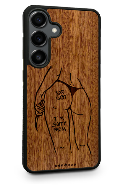 Drevený kryt Samsung - BeeWood BAD GIRL