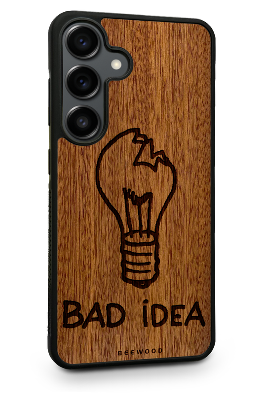 Drevený kryt Samsung - BeeWood BAD IDEA