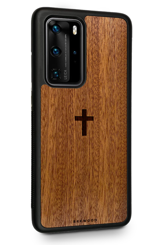 Drevený kryt Huawei - BeeWood CROSS