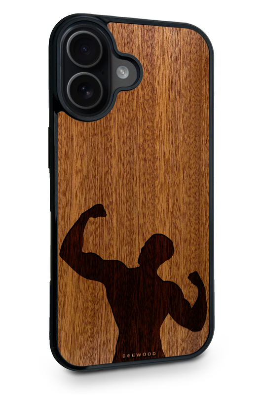 Drevený kryt iPhone - BeeWood FITNESS