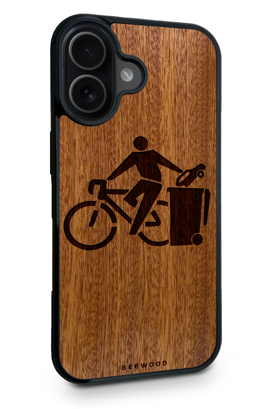 Drevený kryt iPhone - BeeWood GO GREEN