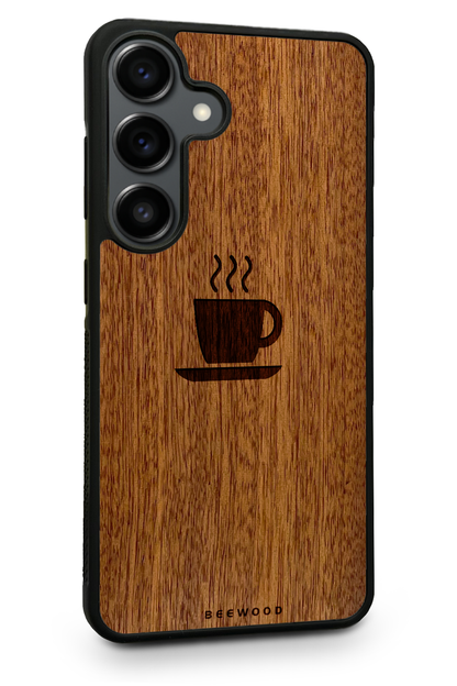 Drevený kryt Samsung - BeeWood KÁVA