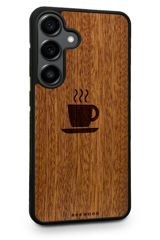 Drevený kryt Samsung - BeeWood KÁVA