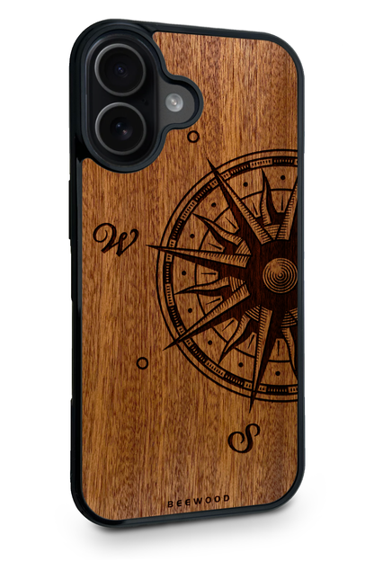 Drevený kryt iPhone - BeeWood COMPASS