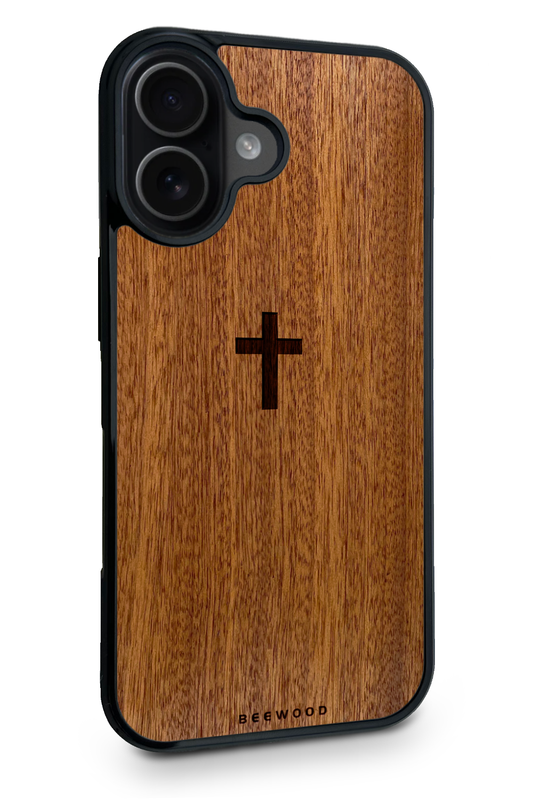 Drevený kryt iPhone - BeeWood CROSS