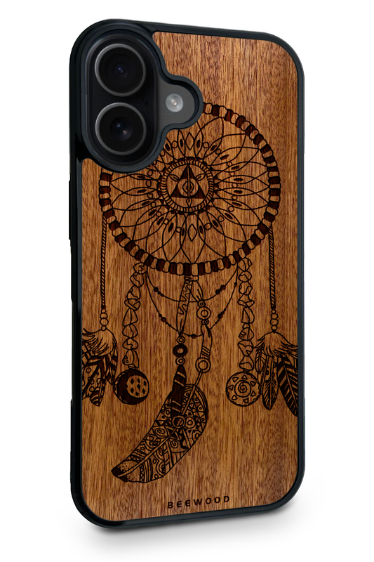 Drevený kryt iPhone - BeeWood LAPAČ SNOV