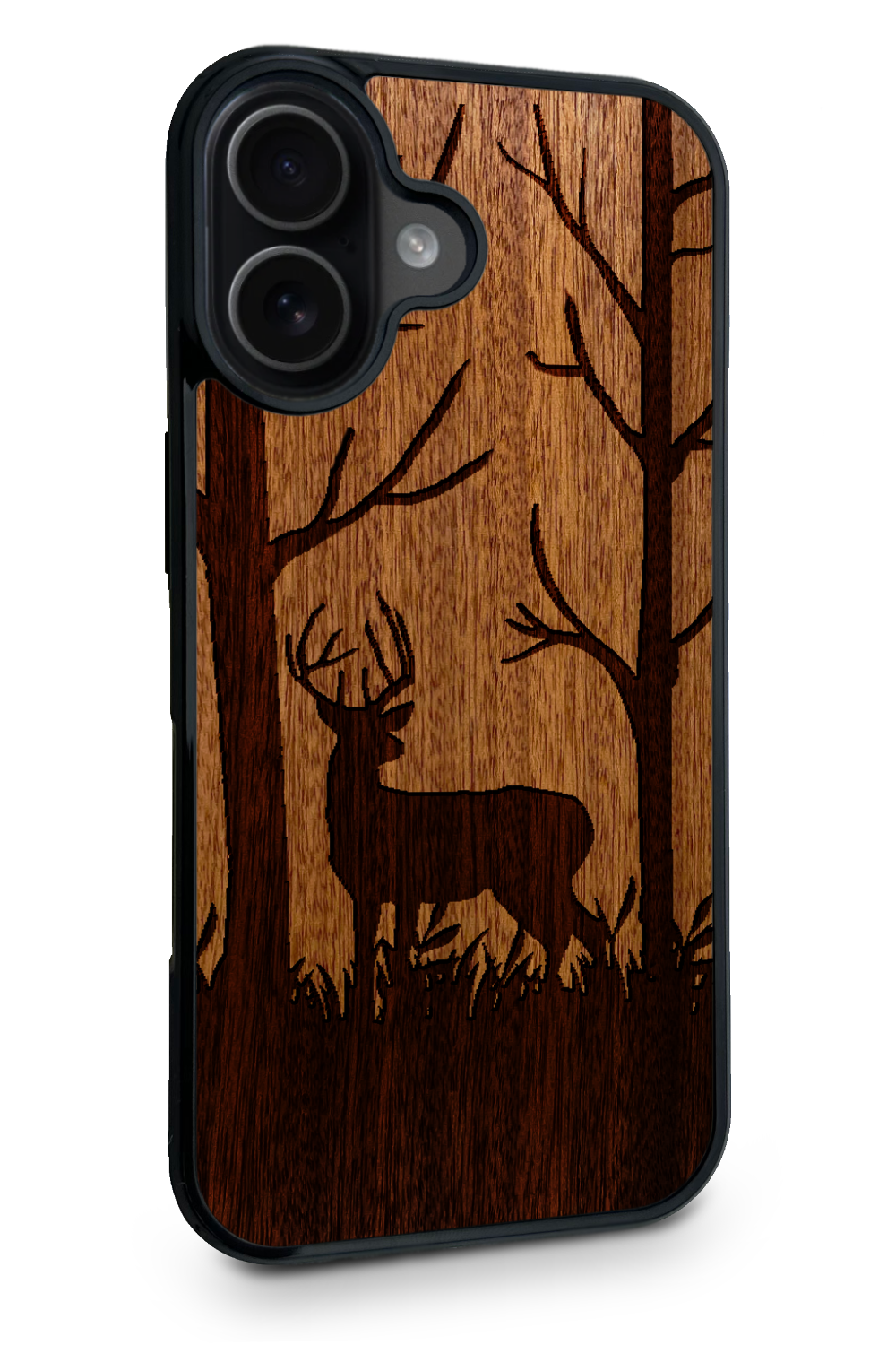 Drevený kryt iPhone - BeeWood LES