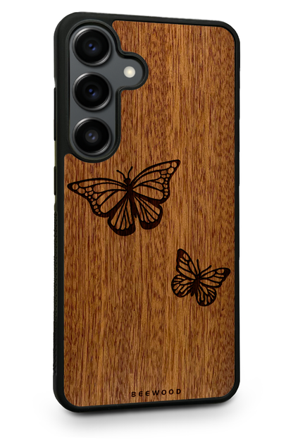 Drevený kryt Samsung - BeeWood MOTÝLE