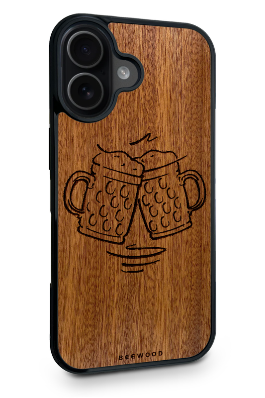 Drevený kryt iPhone - BeeWood PIVO