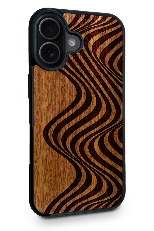 Drevený kryt iPhone - BeeWood SPIRAL