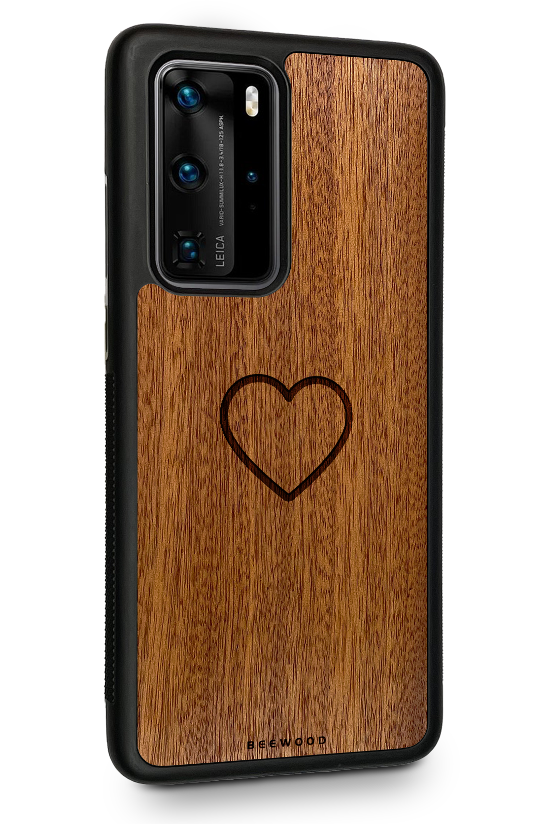 Drevený kryt Huawei - BeeWood SRDCE