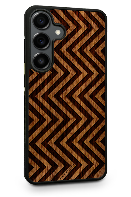 Drevený kryt Samsung - BeeWood STRIPES