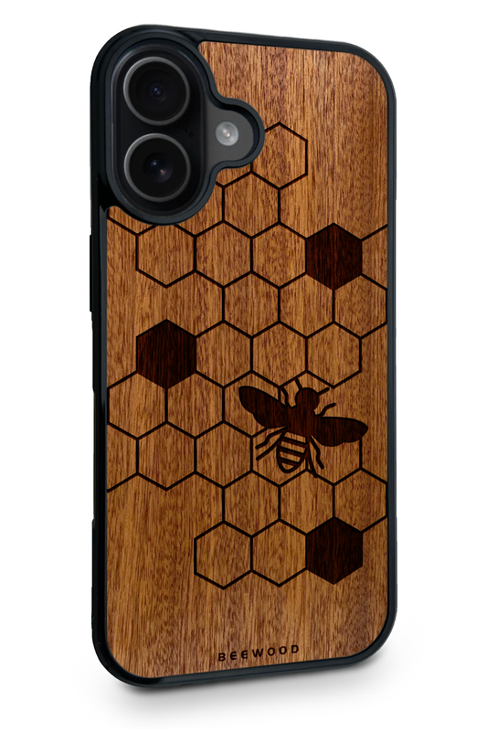 Drevený kryt iPhone - BeeWood VČELA