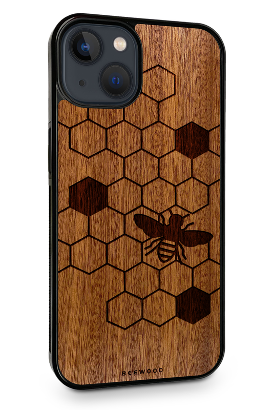 Drevený kryt iPhone - BeeWood VČELA
