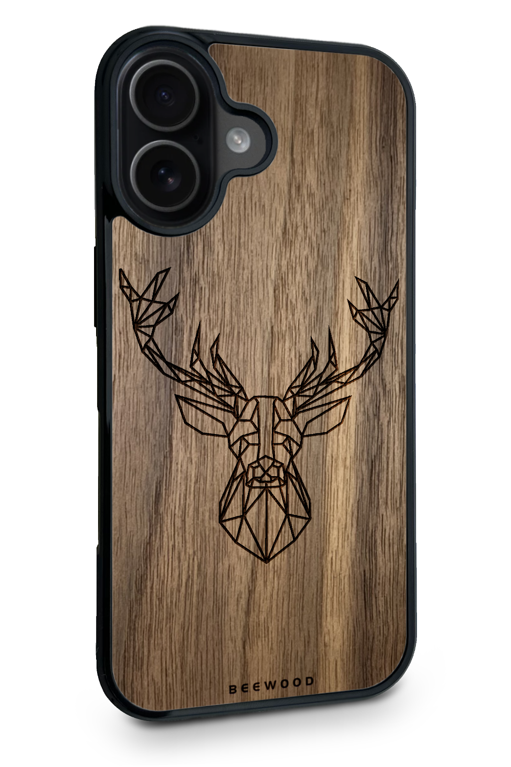 Drevený kryt iPhone - BeeWood JELEŇ