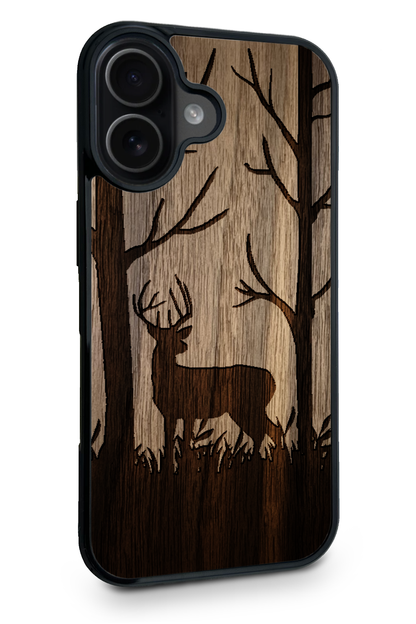 Drevený kryt iPhone - BeeWood LES