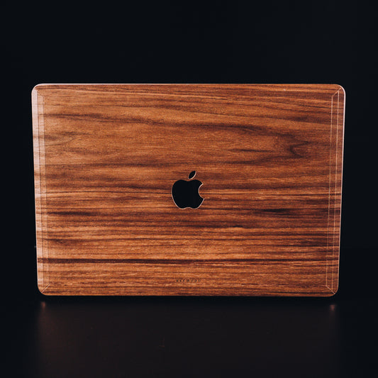 Drevený MacBook skin - Orech